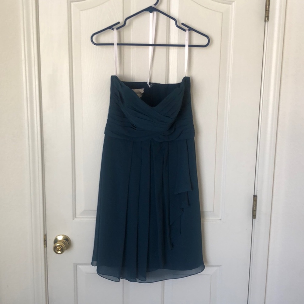 David’s Bridal Navy Dress